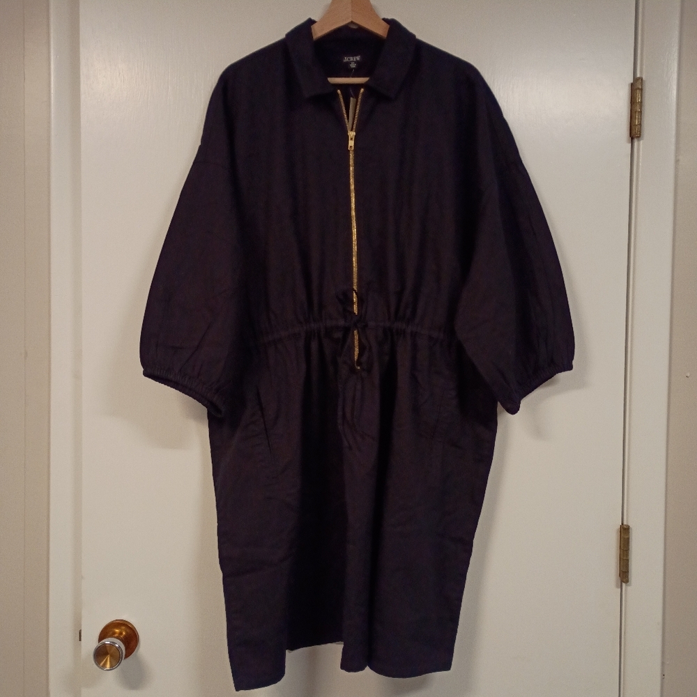 J. Crew Black Mini Dress - Picture 2 of 13